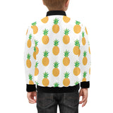 Pineapples pattern Kids' Boys' Girls' Bomber Jacket