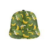 Banana Palm Leaves pattern All Over Print Snapback Cap