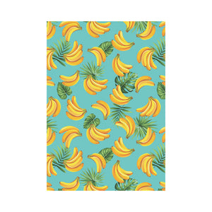 Banana Palm Leaves pattern background House Flag Garden Flag