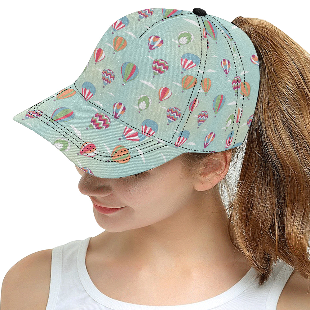 Hot Air Balloon design Pattern All Over Print Snapback Cap