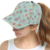 Hot Air Balloon design Pattern All Over Print Snapback Cap