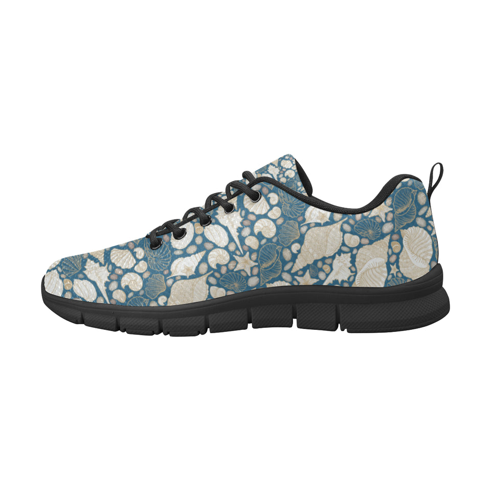 Sea turtle Polynesian Tribal design pattern Men's Sneaker Shoes