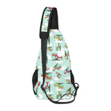 Helicopter design pattern All Over Print Chest Bag