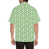Hop pattern background Men's All Over Print Hawaiian Shirt