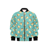 Sandwich Pattern Print Design 03 Kids' Boys' Girls' Bomber Jacket