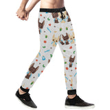 Cute Chihuahua dog pattern Unisex Casual Sweatpants