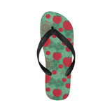 Tomato design pattern Unisex Flip Flops