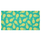 Pineapples pattern green background Tablecloth