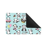 Cute baby panda pattern Doormat