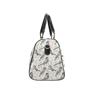 Pigeon Pattern Print Design 04 Travel Bag