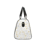 Christmas tree Christmas element Silver gold patte Travel Bag