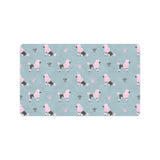 poodle dog pattern Doormat