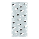 Sheep polka dot cloud pattern Beach Towel