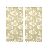 Garlic design pattern Gauze Curtain