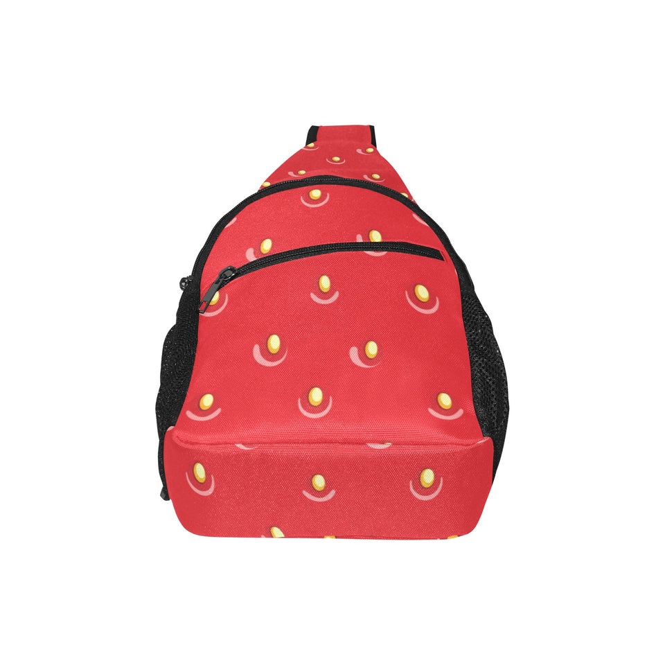 strawberry texture skin pattern All Over Print Chest Bag