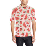 Watermelon pattern Men's All Over Print Polo Shirt