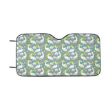 Pelican Pattern Print Design 04 Car Sun Shade
