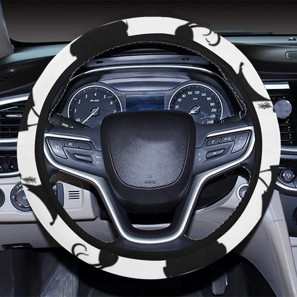 Goat ram pattern Car Steering Wheel Cover