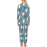 Cute rabbit pattern Women's All Over Print Pajama Set