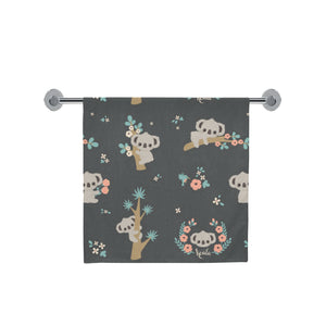 Cute koala pattern Bath Towel