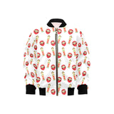 Daruma japanese wooden doll Kids' Boys' Girls' Bomber Jacket