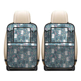 Cute rabbit pattern Car Seat Back Organizer