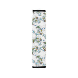 Peacock feather pattern Car Seat Belt Cover