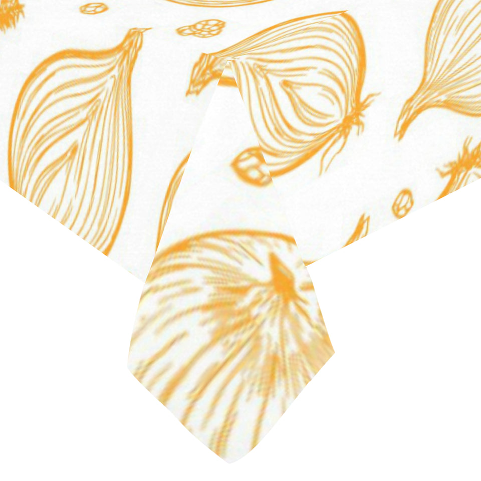 hand drawn onion pattern Tablecloth