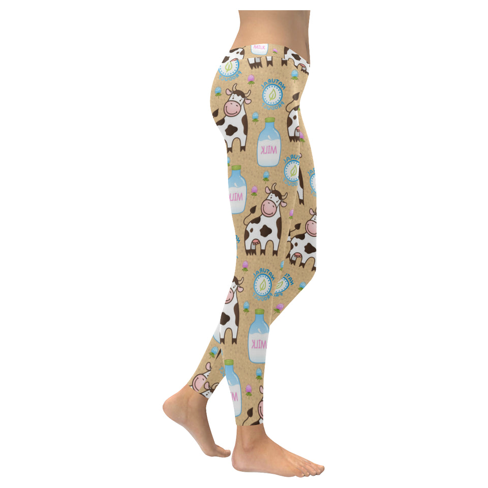 Cow bottle of milk pattern Women's Legging Fulfilled In US