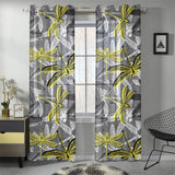 Hand drawn dragonfly pattern Gauze Curtain