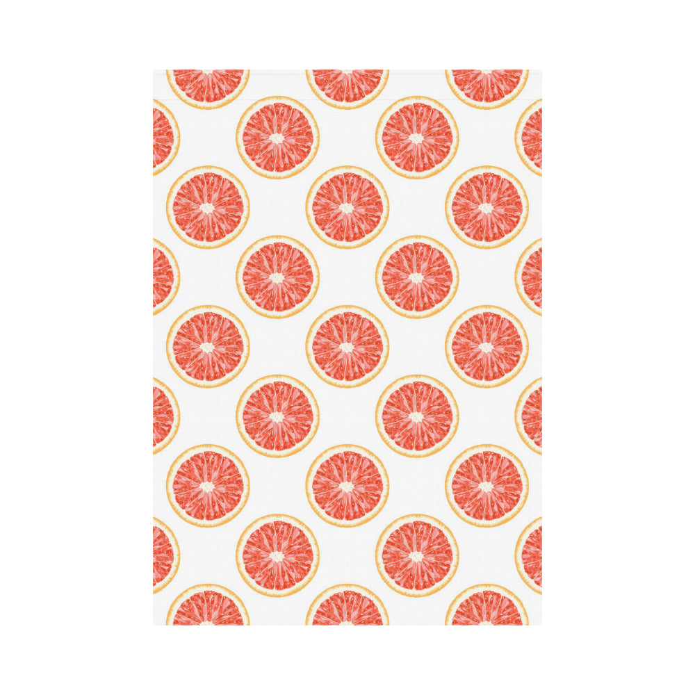 Grapefruit pattern House Flag Garden Flag