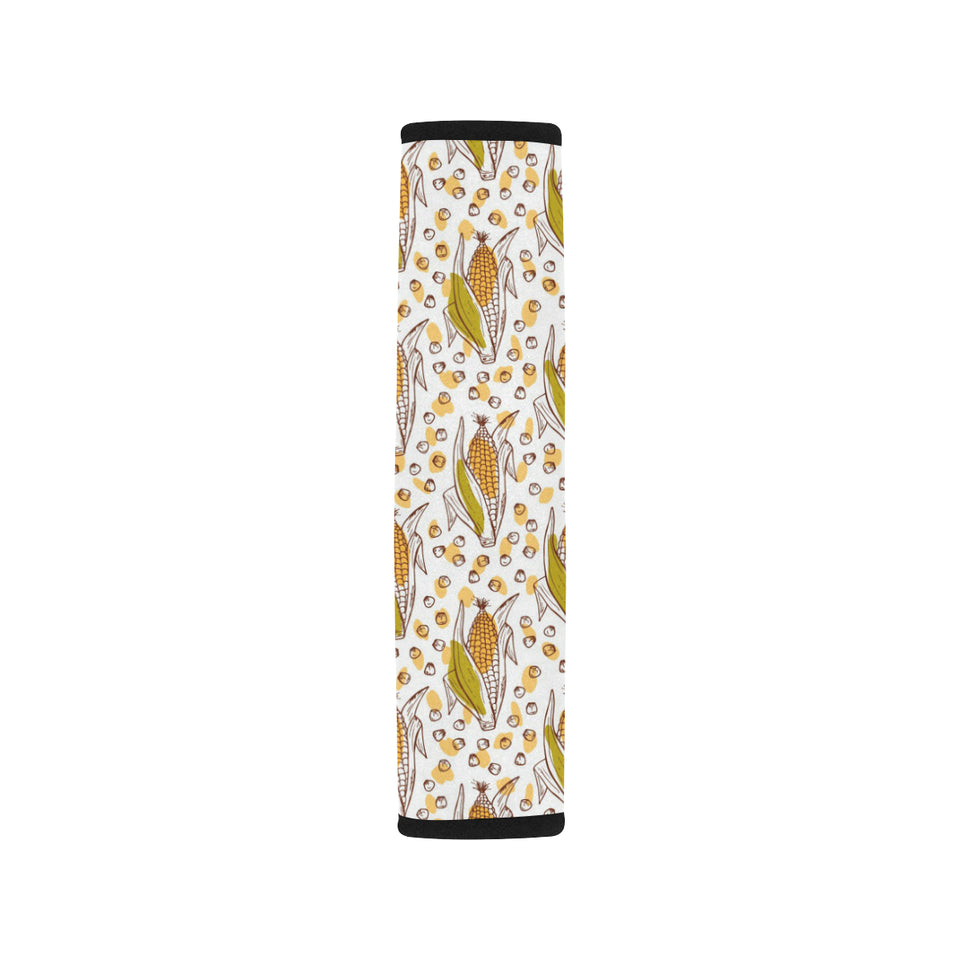 Corn Pattern Print Design 02 Car Seat Belt Cover