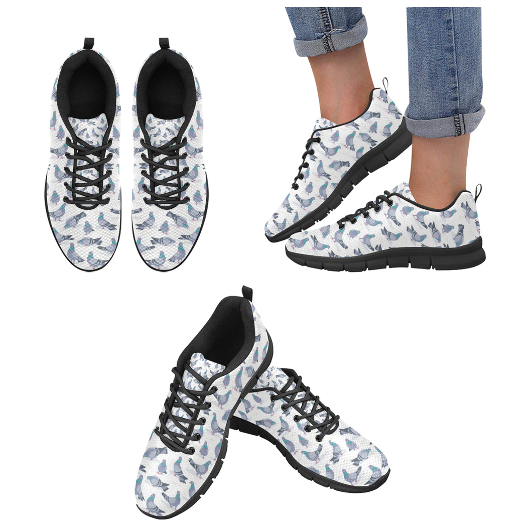 Pigeon Pattern Print Design 03 Women's Sneaker Shoes