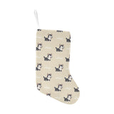 Cute Siberian Husky Christmas Stocking