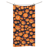 Halloween Pumpkin pattern Bath Towel