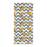Pizza design pattern Beach Towel