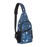 Night sky star pattern All Over Print Chest Bag