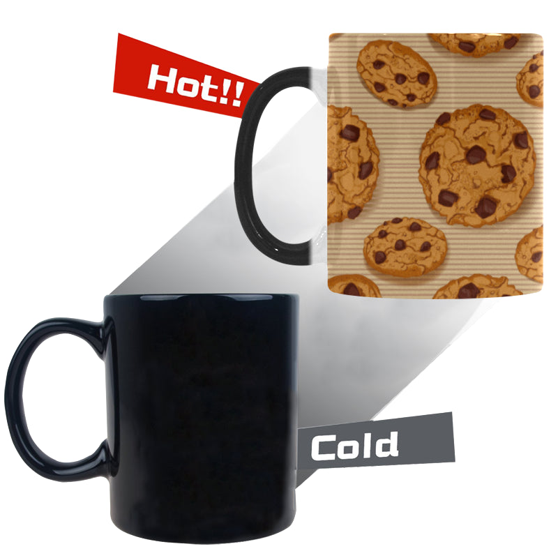 Cookie pattern Morphing Mug Heat Changing Mug