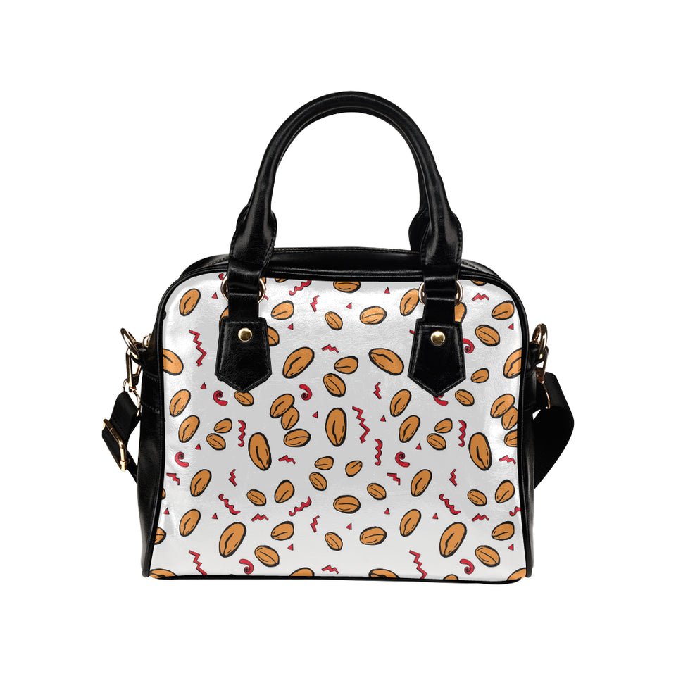 peanuts pattern background Shoulder Handbag