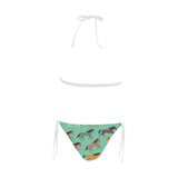 Colorful horses pattern Sexy Bikinis Two-Piece Swimsuits