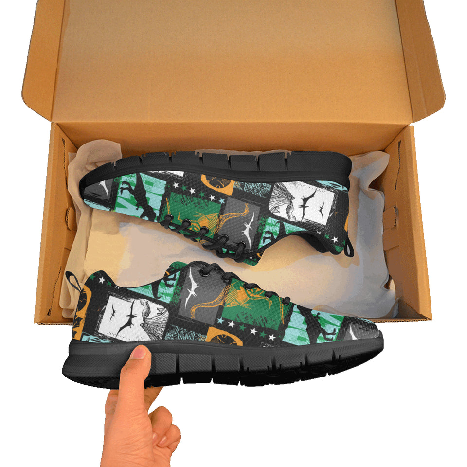 dinosaurs print pattern Men's Sneaker Shoes