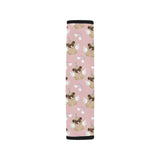 Cute unicorn pug pattern Car Seat Belt Cover