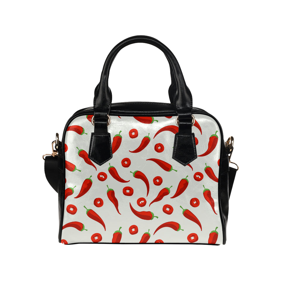 Chili pattern Shoulder Handbag