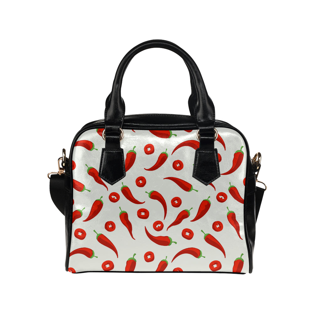 Chili pattern Shoulder Handbag