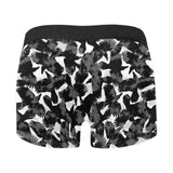 Crow illustration pattern Men's All Over Print Boxer Briefs Men's Underwear