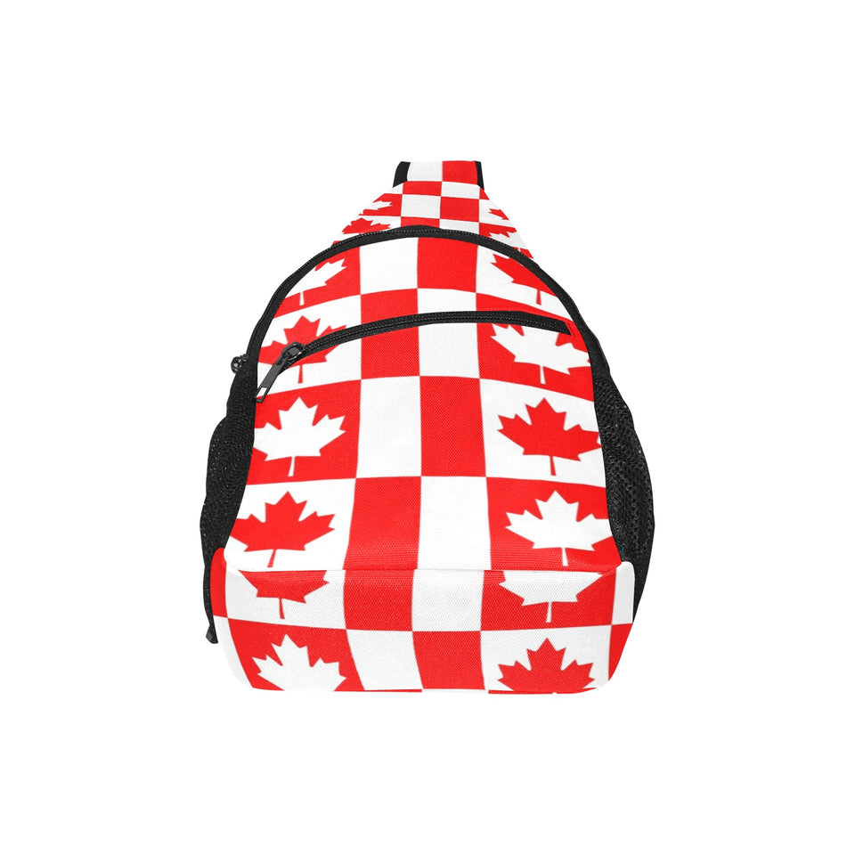 Canada Pattern Print Design 05 All Over Print Chest Bag