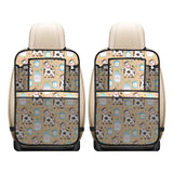 Cow bottle of milk pattern Car Seat Back Organizer