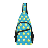 Tennis Pattern Print Design 05 All Over Print Chest Bag