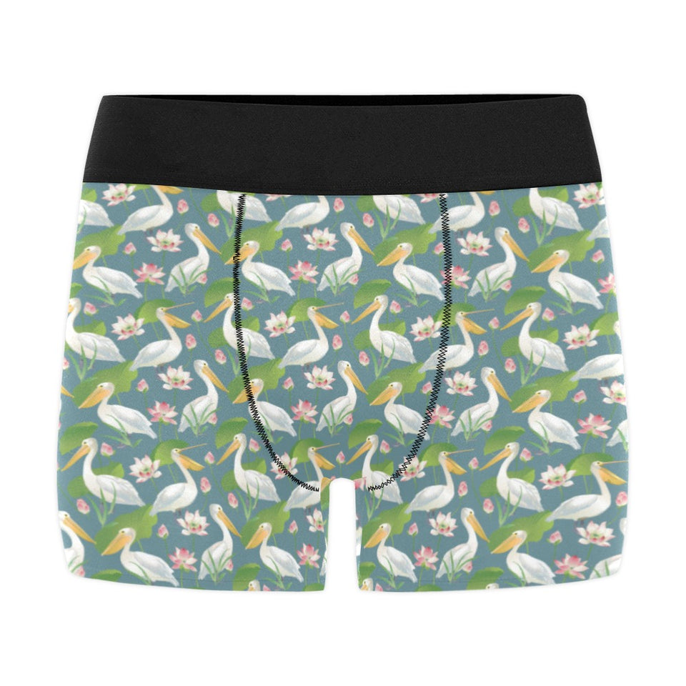 Pelican Pattern Print Design 04 Men's All Over Print Boxer Briefs Men's Underwear