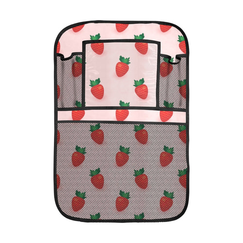 Strawberry beautiful pattern Car Seat Back Organizer